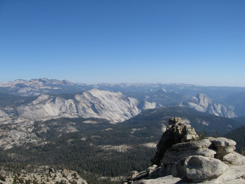 2008-08-05 Hoff (27) Cloud's Rest and HalfDome